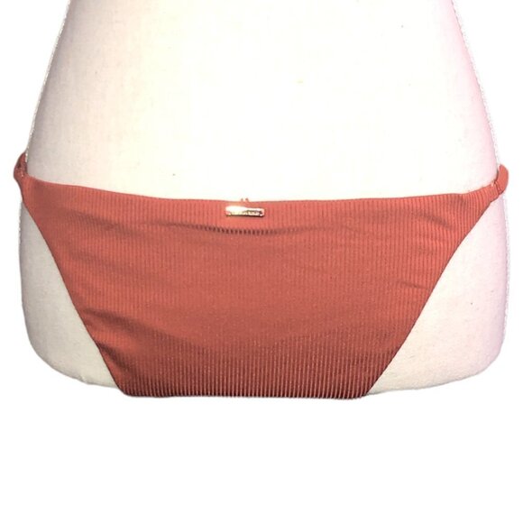 VICTORIA'S SECRET Bikini Bottom Women's Size Medium Apricot Swimsuit Summer - Picture 9 of 12